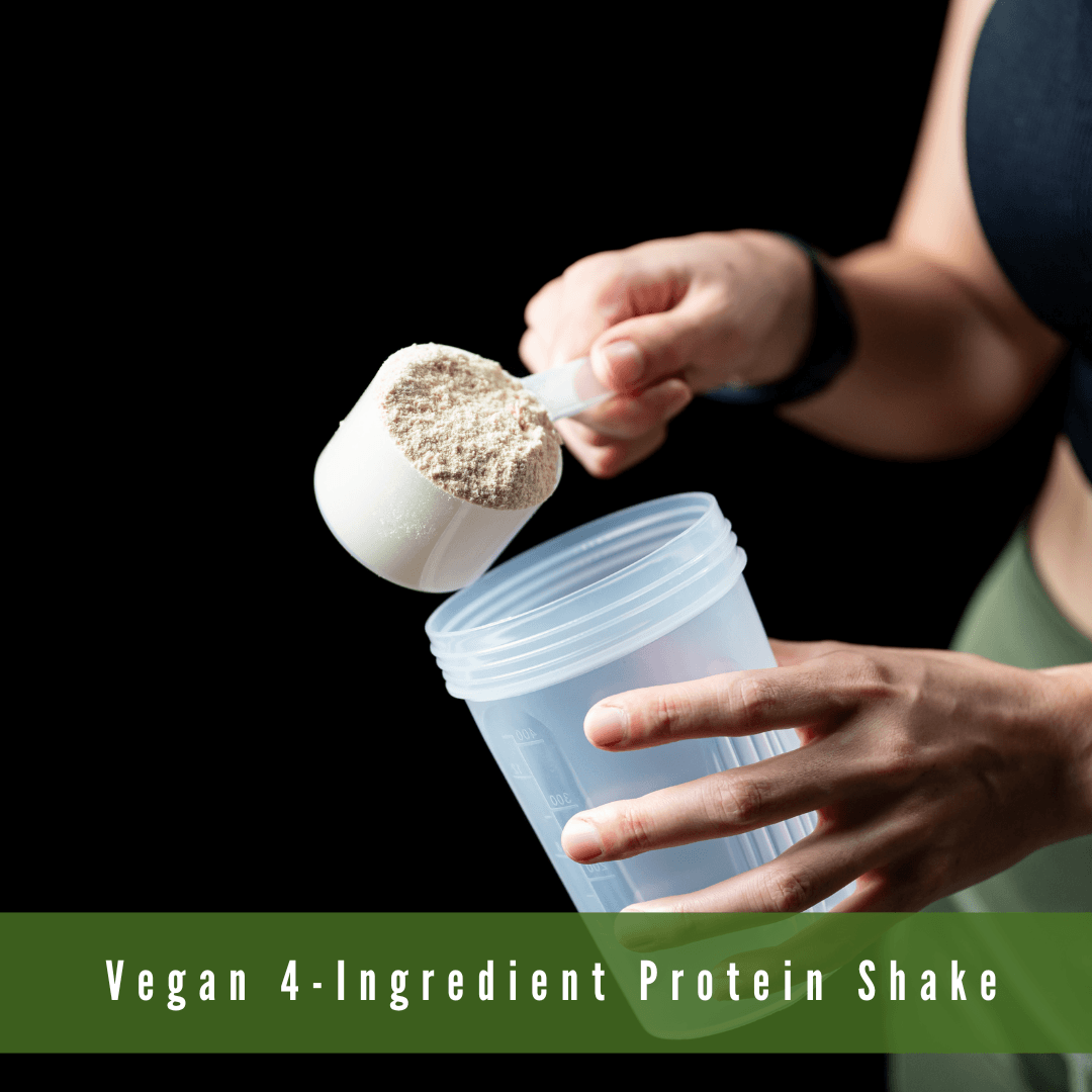 Vegan 4-Ingredient Protein Shake Recipe