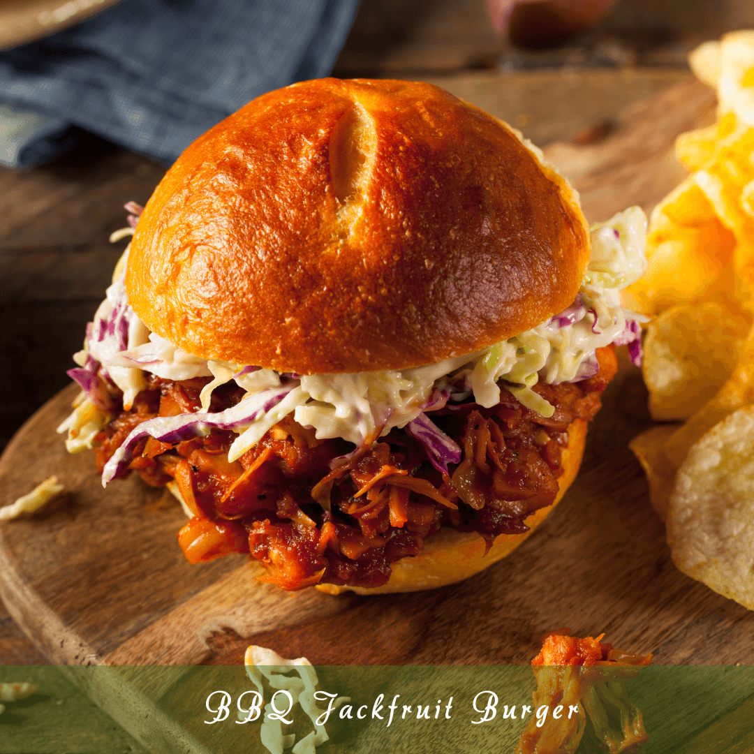 BBQ Jackfruit Burger