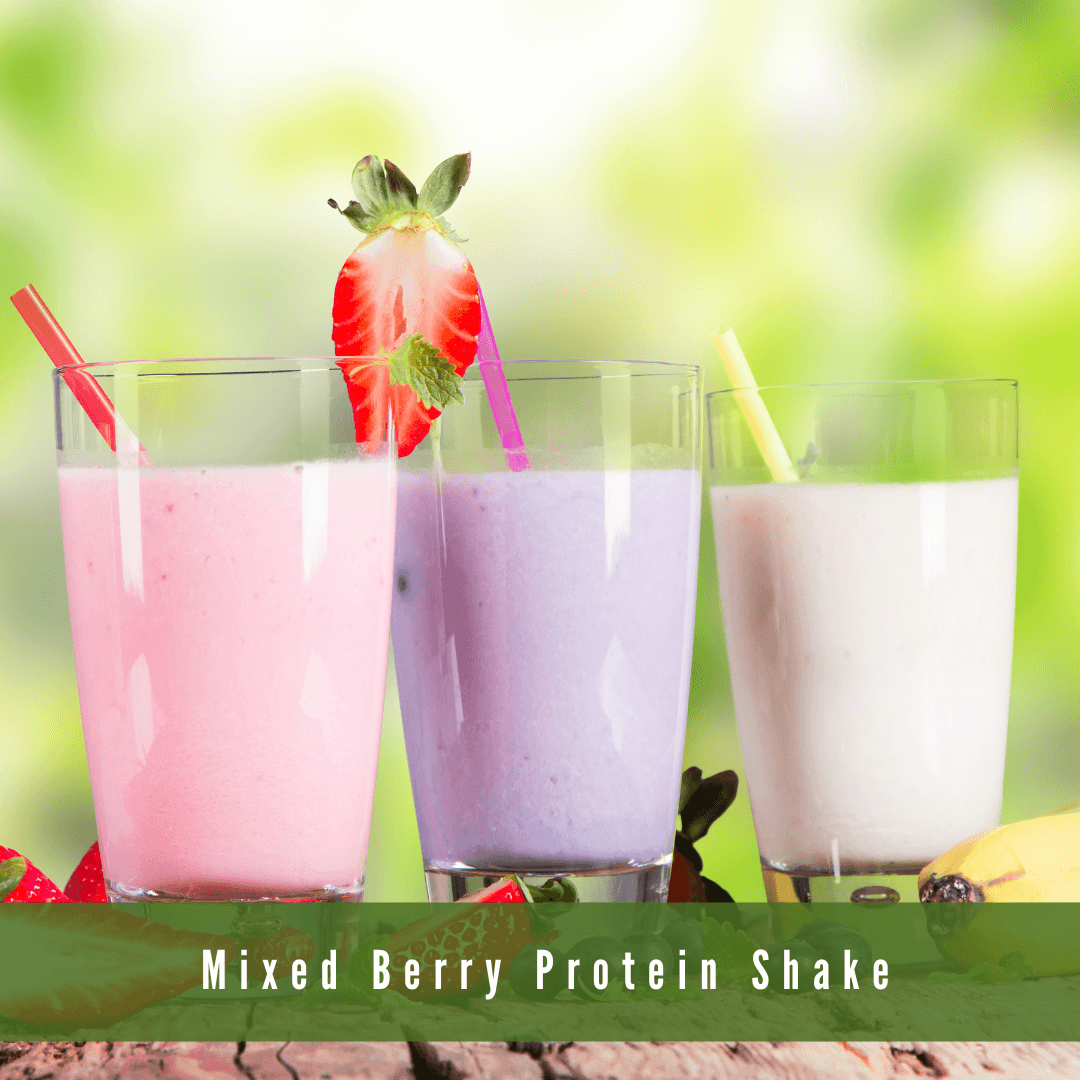 Mixed Berry Protein Shake Recipe