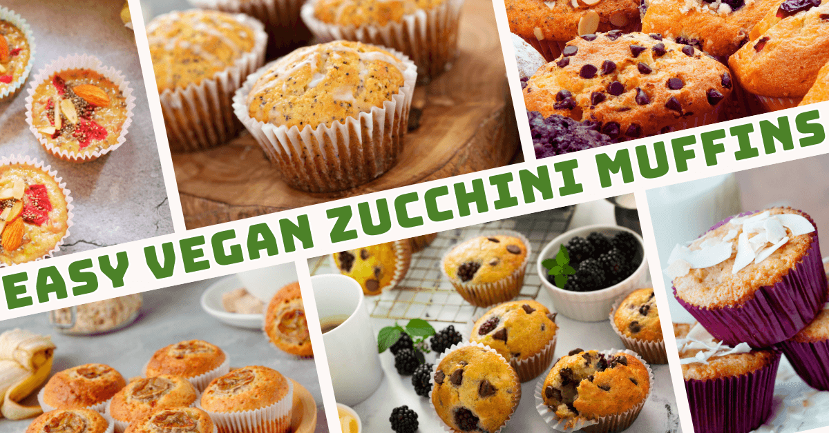 Easy Vegan Zucchini Muffins That Taste Like A Treat!