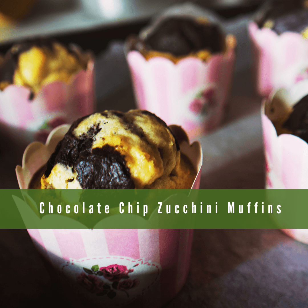 Vegan Chocolate Chip Zucchini Muffins