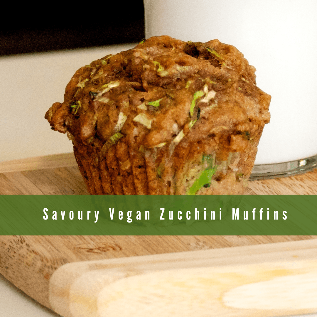 Savoury Vegan Zucchini Muffins