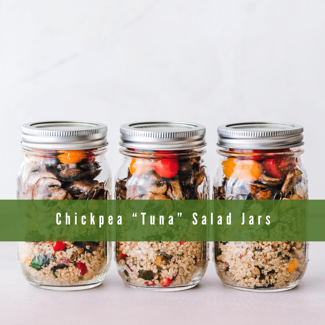 Chickpea “Tuna” Salad Jars