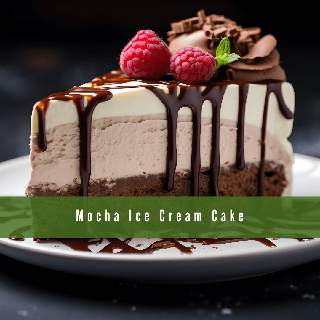 Vegan Mocha Ice Cream Cake Recipe