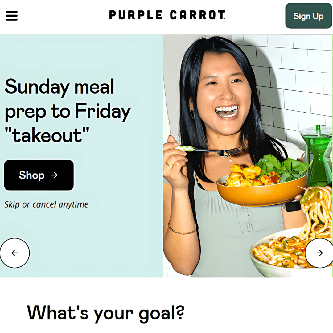 Purple Carrot – Best Overall Vegan Meal Kit