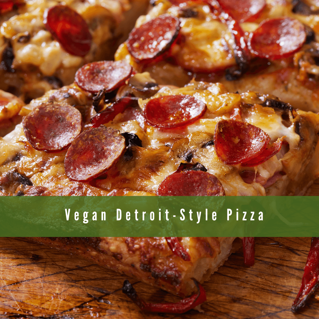 Vegan Detroit-Style Pizza