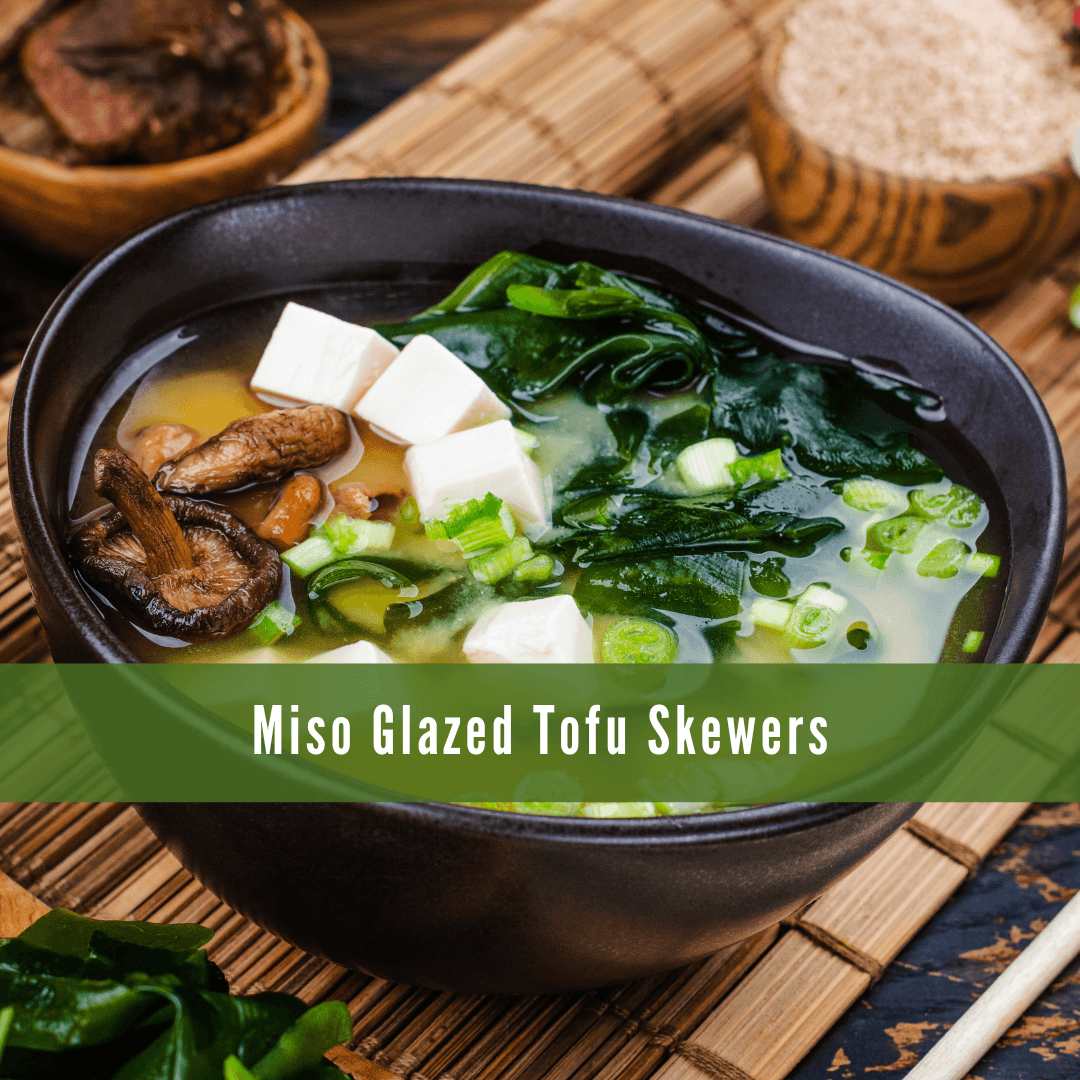 Miso-Glazed Tofu Skewers