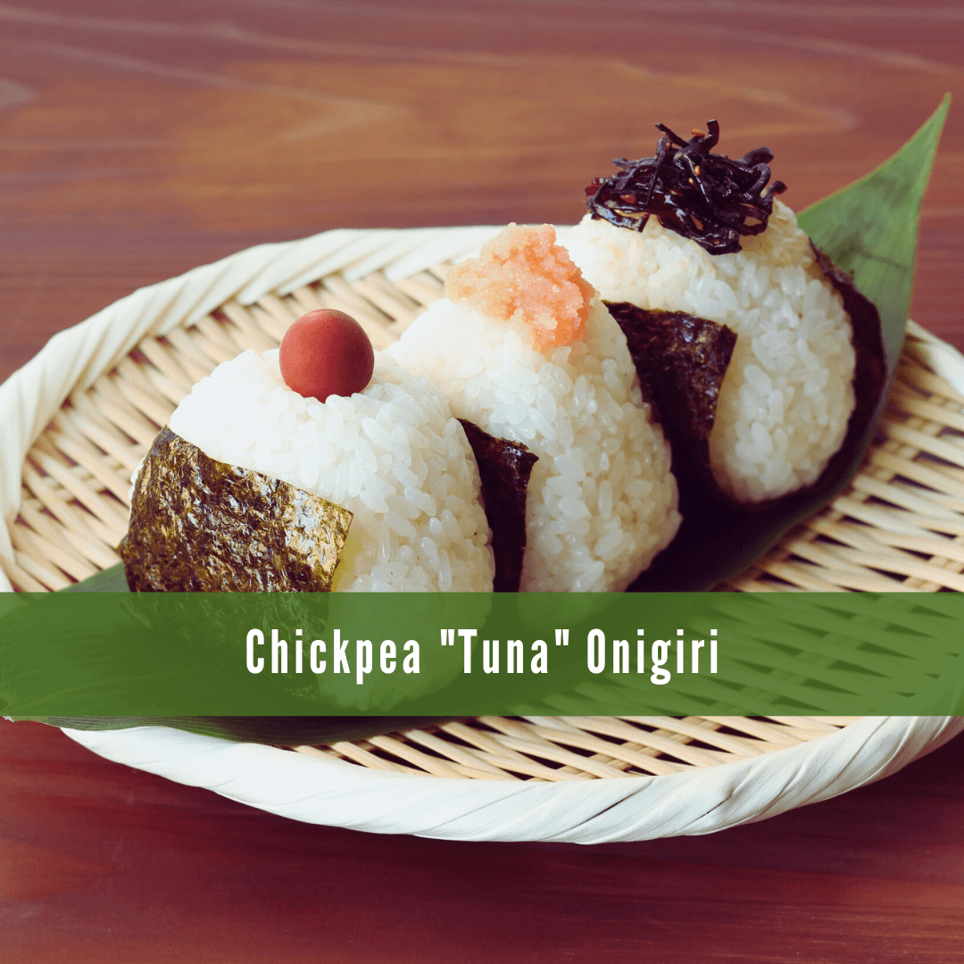 Chickpea ‘Tuna’ Onigiri
