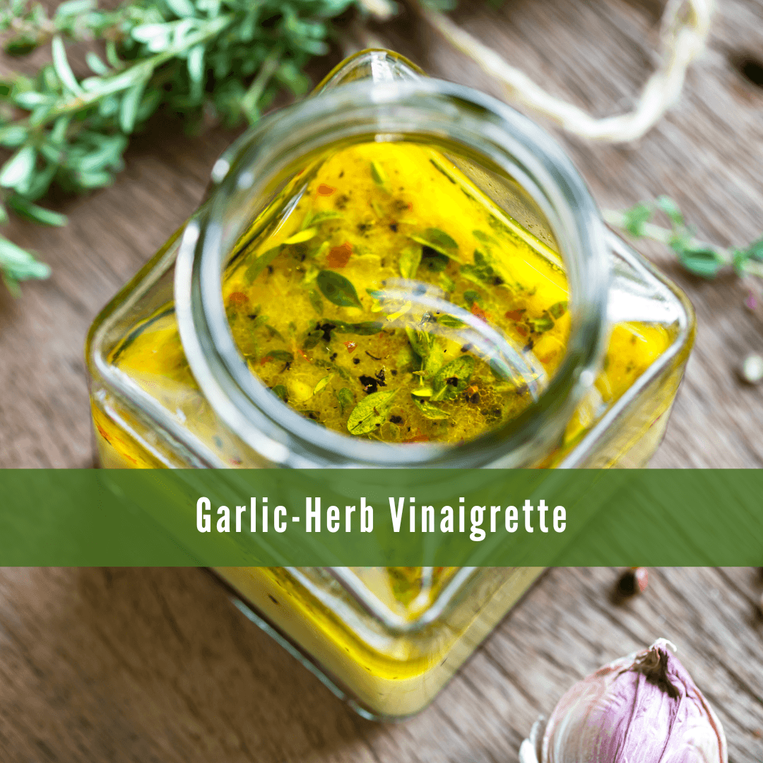 Oil-Free Garlic-Herb Vinaigrette