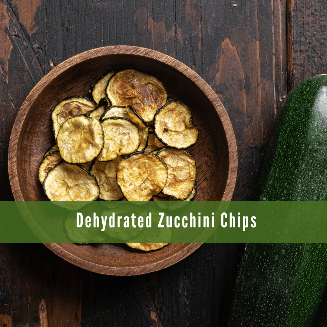 Dehydrated Zucchini Chips