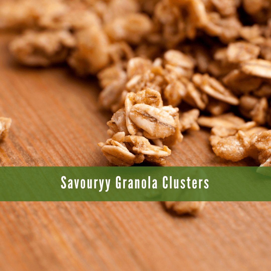Savoury Granola Clusters