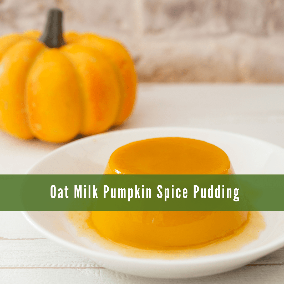 Oat Milk Pumpkin Spice Pudding