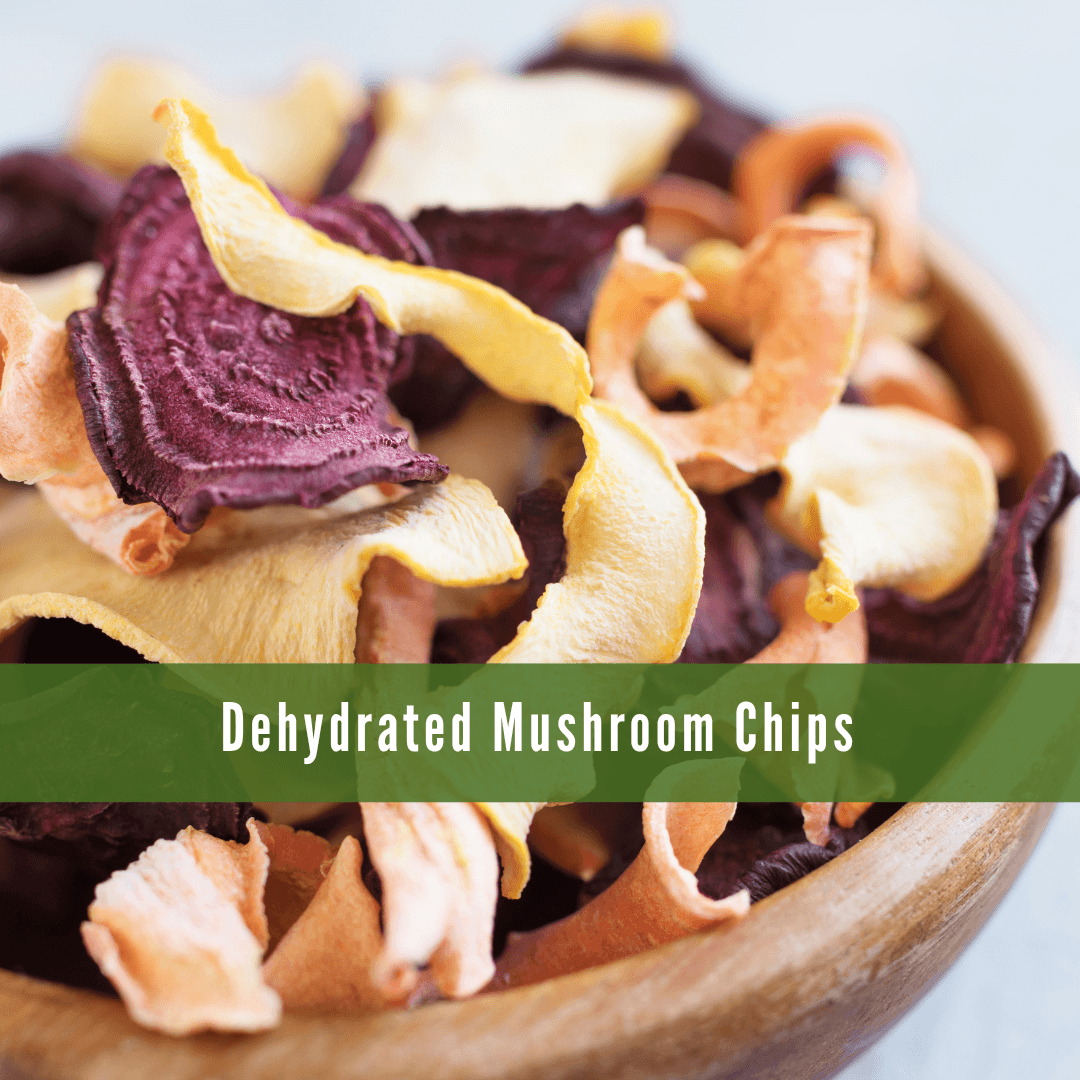 Dehydrated Mushroom Chips