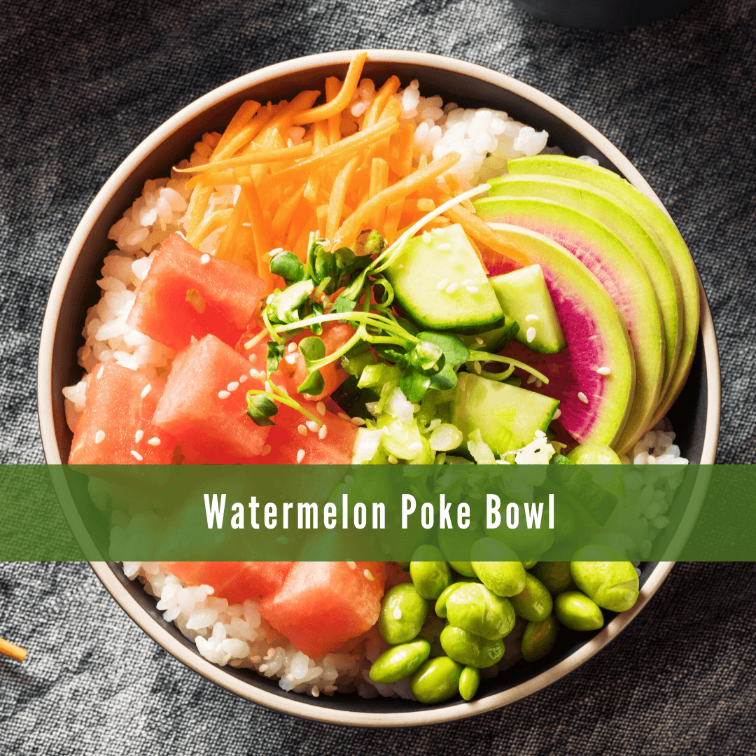 Watermelon Poke Bowl