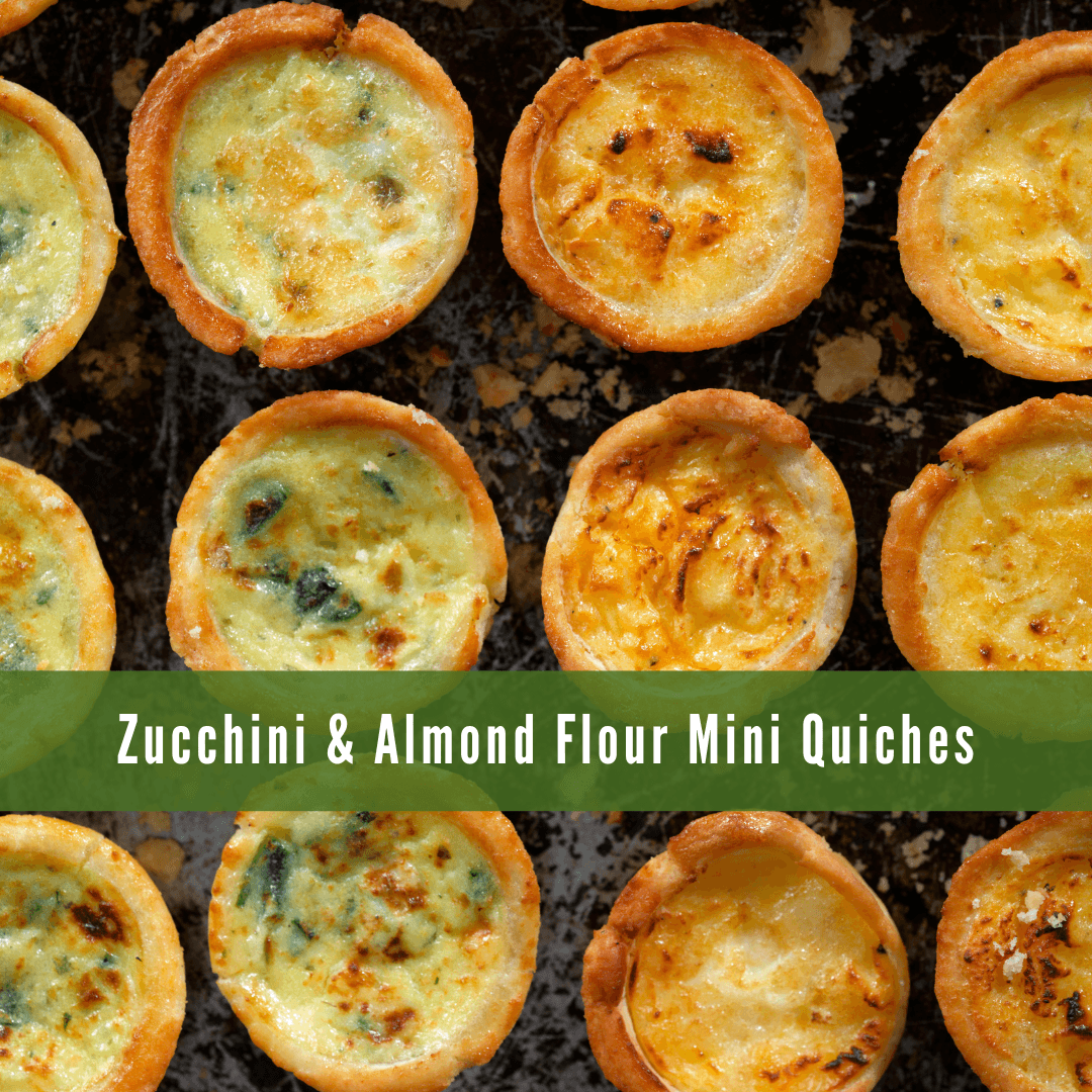 Zucchini & Almond Flour Mini Quiches