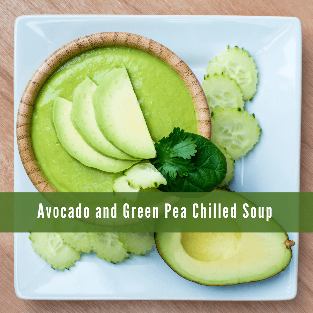 Avocado And Green Pea Chilled Soup