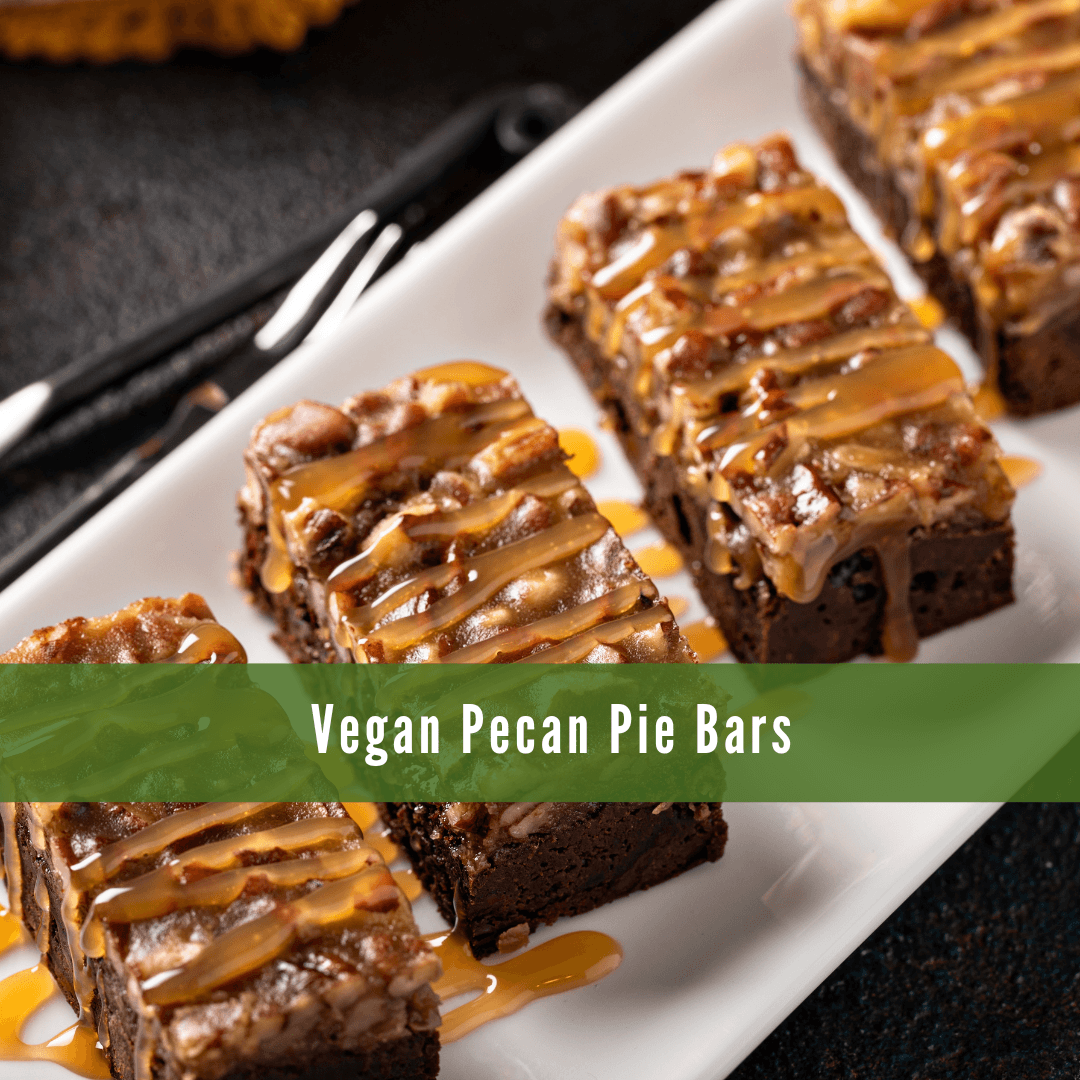 Vegan Pecan Pie Bars