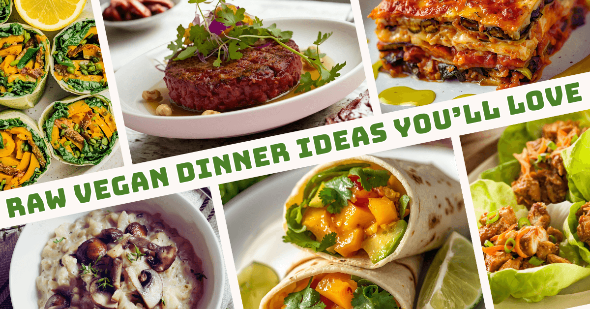 Best Raw Vegan Dinner Ideas You Will Absolutely Love