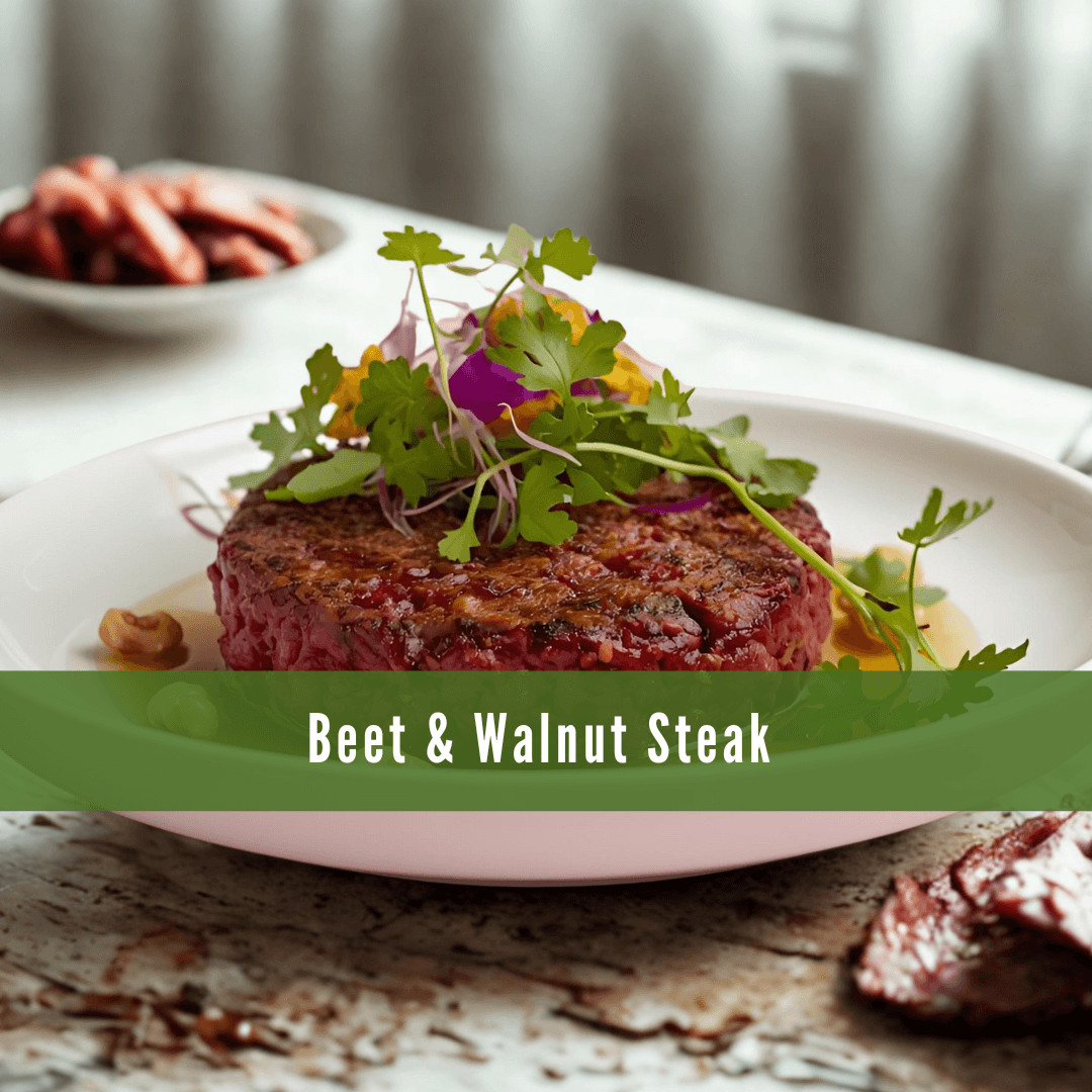 Beet & Walnut Steak