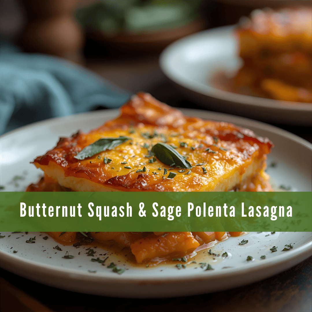 Butternut Squash & Sage Polenta Lasagna