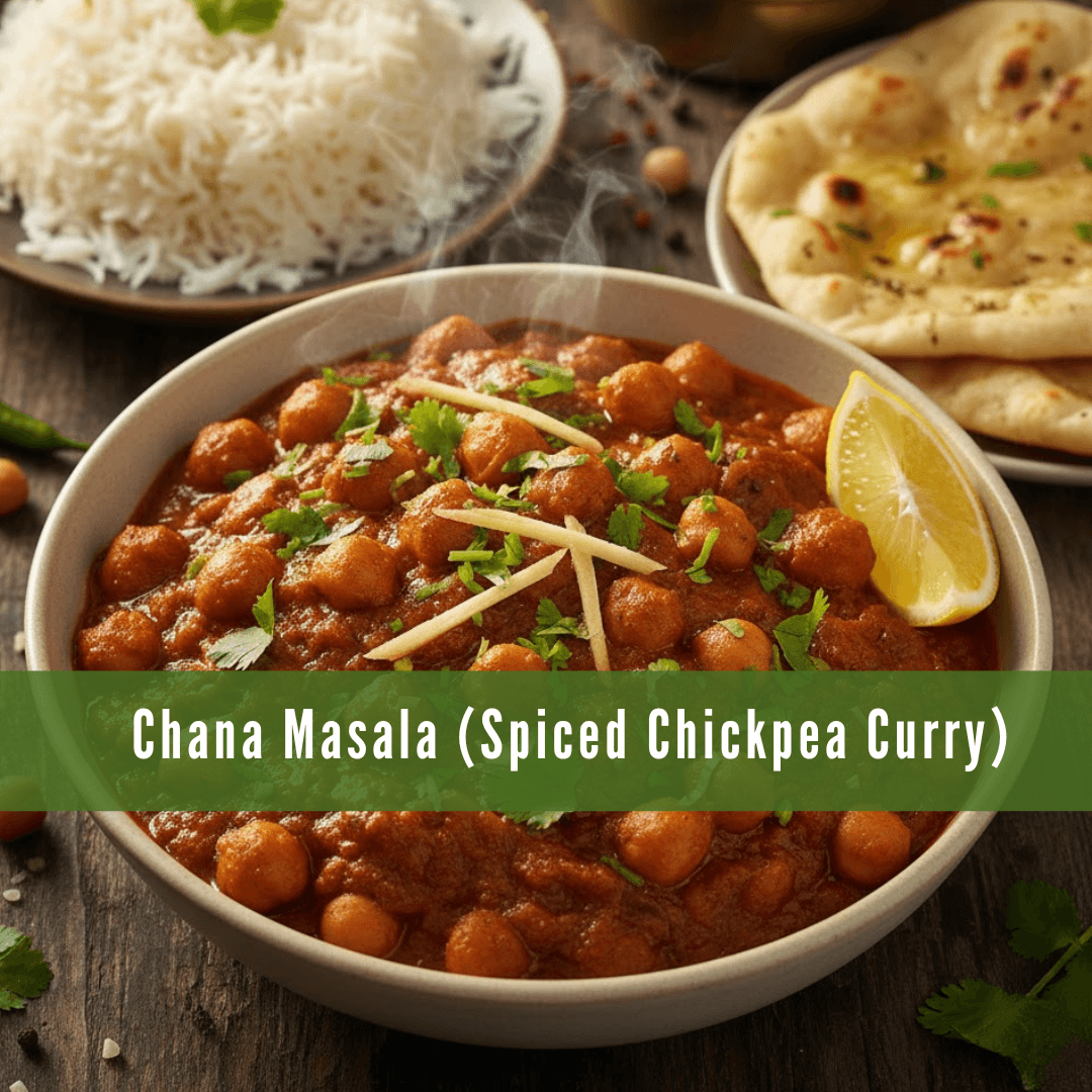 Chana Masala (Spiced Chickpea Curry)