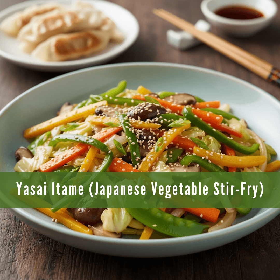 Yasai Itame (Japanese Vegetable Stir-Fry) Yasai Itame (Japanese Vegetable Stir-Fry)