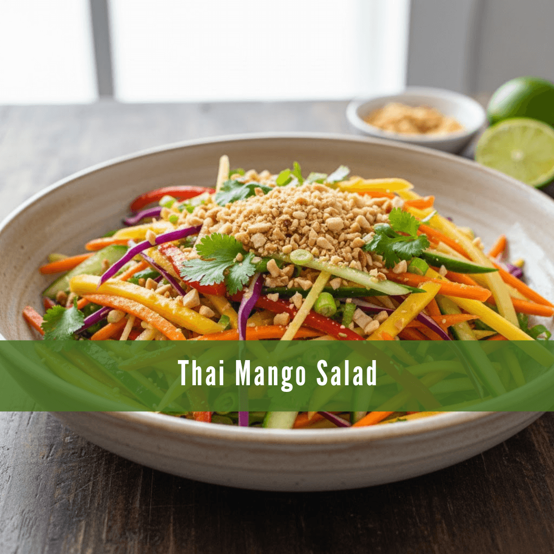 Thai Mango Salad (Vegan) Thai Mango Salad (Vegan)