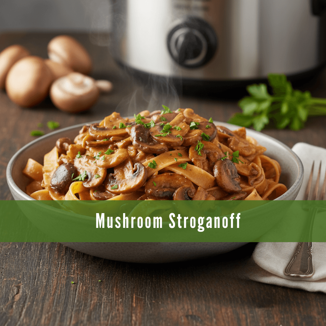Mushroom Stroganoff Mushroom Stroganoff
