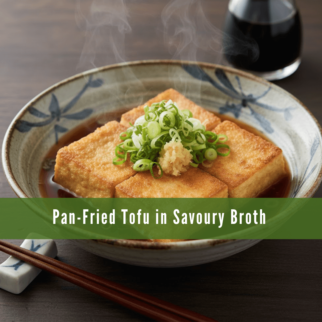 Agedashi Tofu (Pan-Fried Tofu in Savoury Broth) Agedashi Tofu (Pan-Fried Tofu in Savoury Broth)