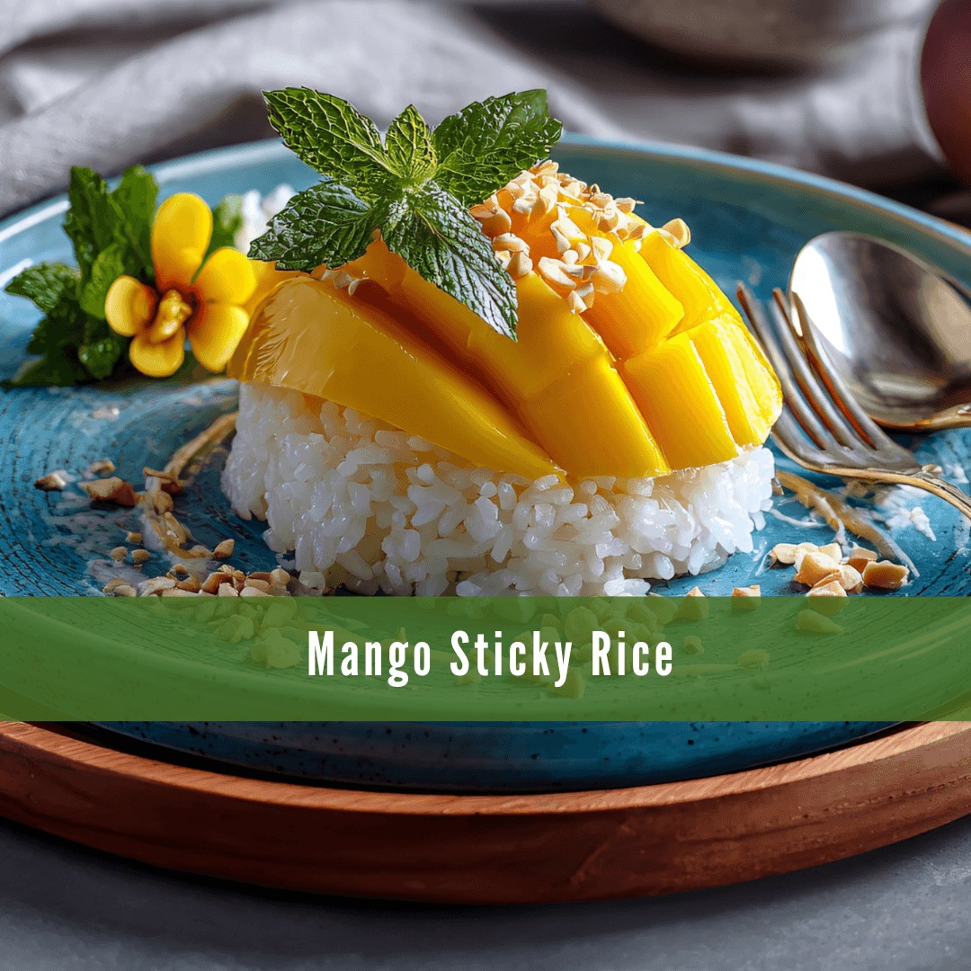 Mango Sticky Rice (Vegan) Mango Sticky Rice (Vegan)