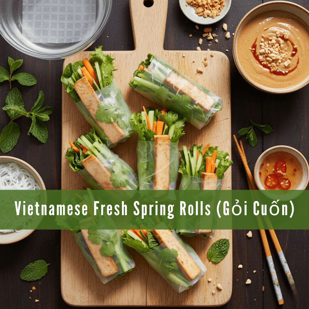 Vietnamese Fresh Spring Rolls (Gỏi Cuốn)