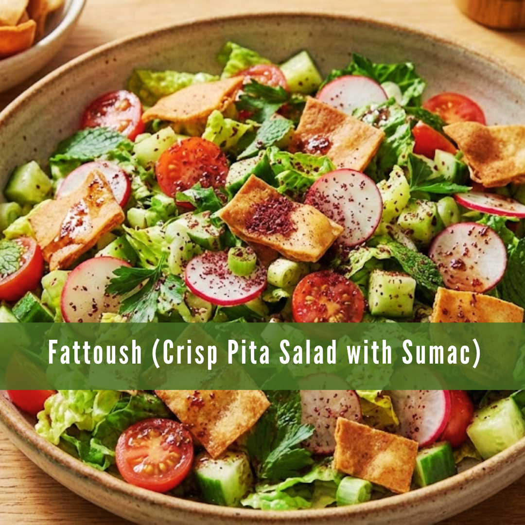 Fattoush (Crisp Pita Salad with Sumac) Fattoush (Crisp Pita Salad with Sumac)