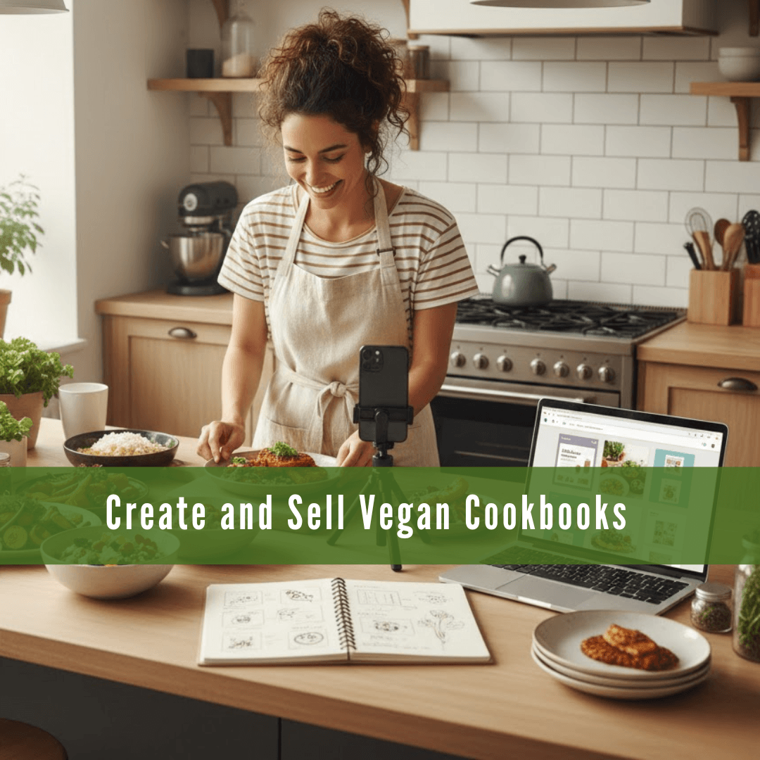 Create And Sell Vegan Cookbooks