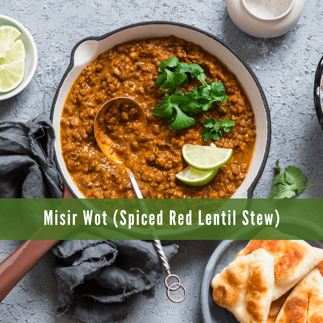 Misir Wot (Spiced Red Lentil Stew)