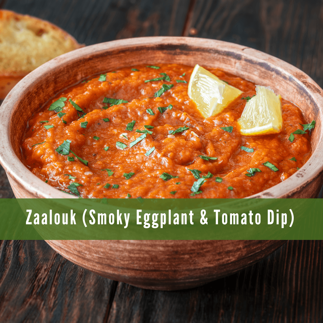 Zaalouk (Smoky Eggplant & Tomato Dip)