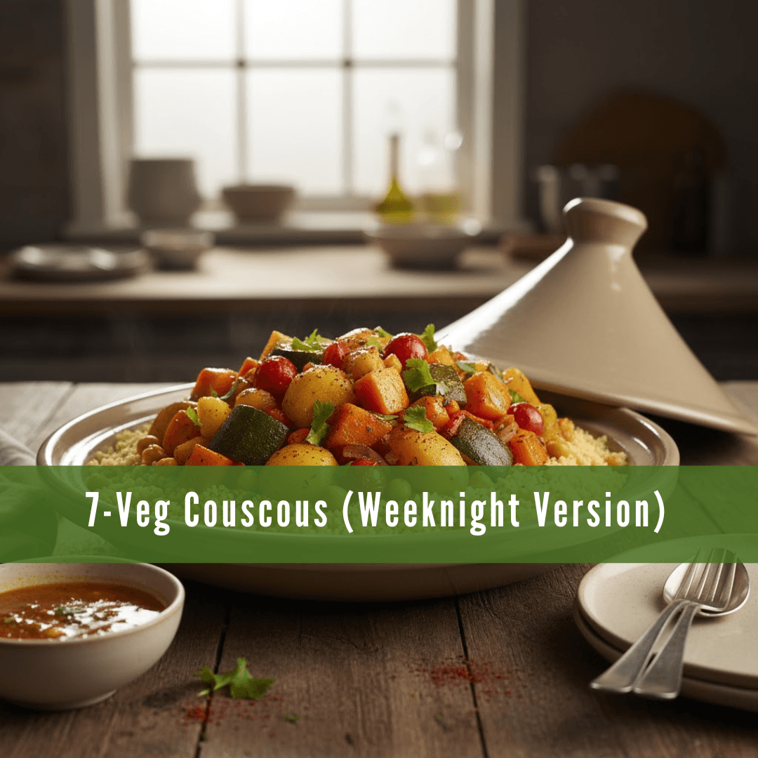 7-Veg Couscous (Weeknight Version)