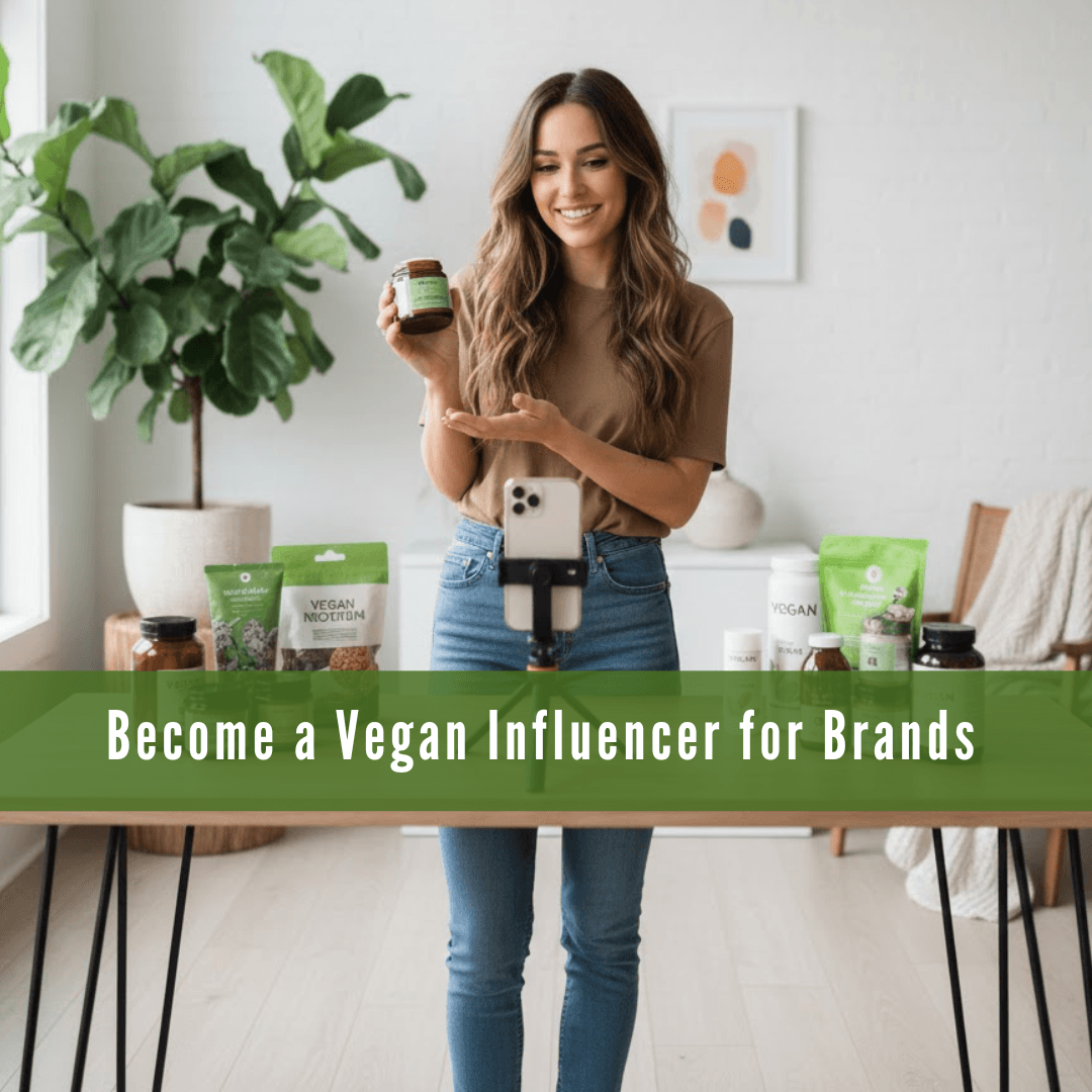 Become A Vegan Influencer For Brands