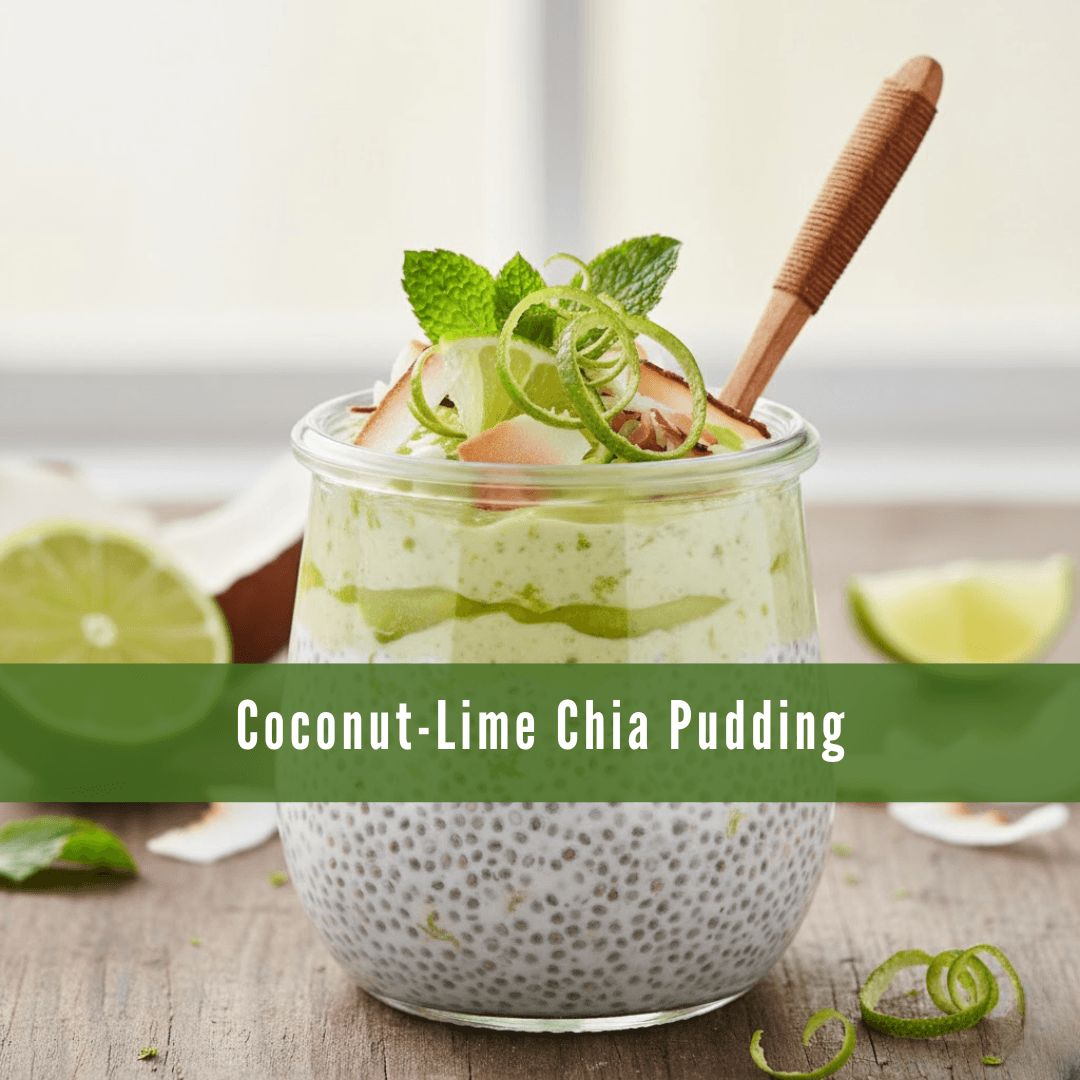Coconut-Lime Chia Pudding