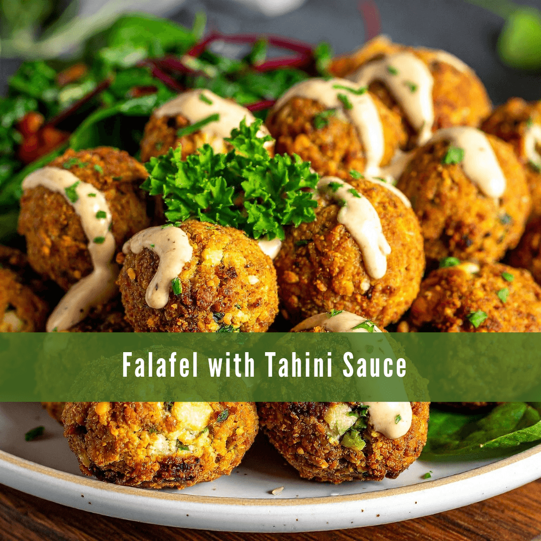 Falafel with Tahini Sauce