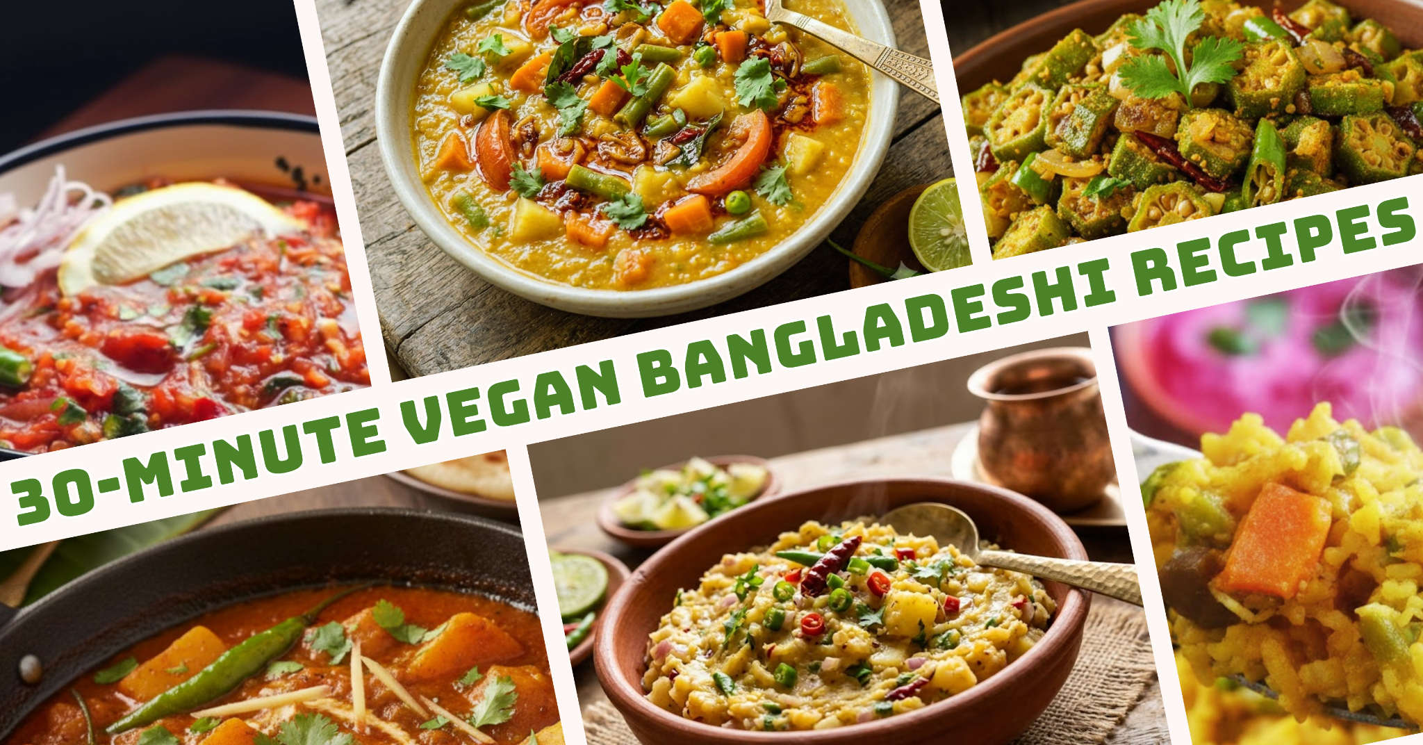 30-Minute Vegan Bangladeshi Recipes