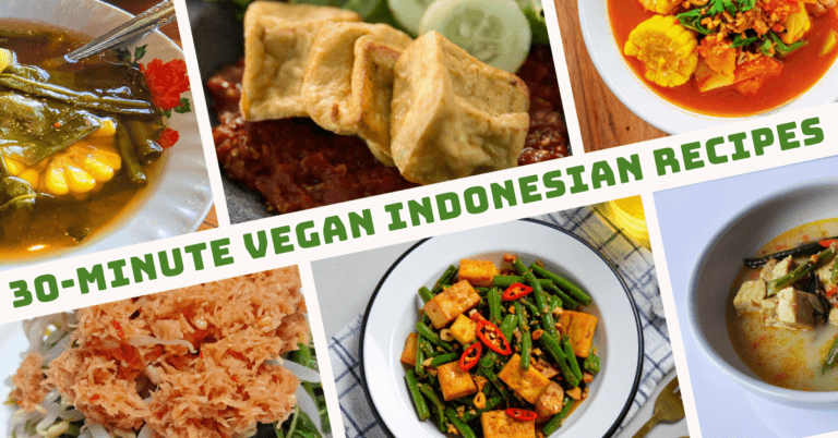 Best 30-Minute Vegan Indonesian Recipes