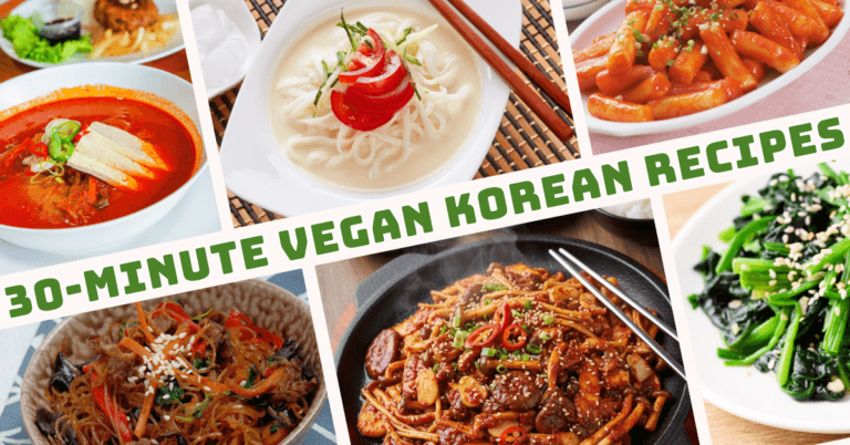 Best 30-Minute Vegan Korean Recipes