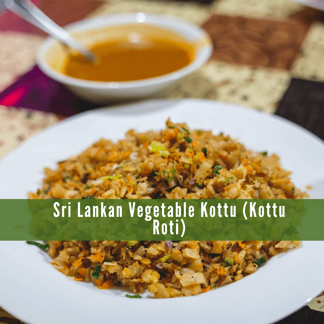 Sri Lankan Vegetable Kottu (Kottu Roti) Sri Lankan Vegetable Kottu (Kottu Roti)